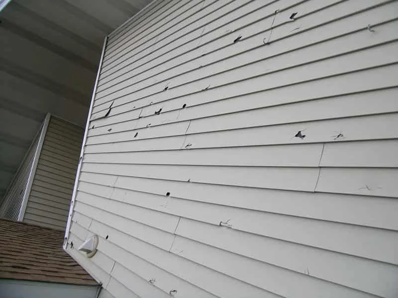 Damage Assessment siding